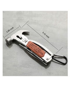 Buy VEITORLD All in One Survival Tools Small Hammer Multitool, Gifts for Dad from Kids Unique Birthday Gift Ideas for Dad Men Him from Daughter Son, Cool Gadgets Stocking Stuffers in UAE