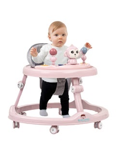 Buy Baby Walker Multifunctional Anti-Rollover Anti-O Folding 6-18 Months with Music in Saudi Arabia