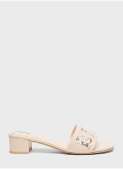 Buy One Strap Block Heel Sandals in UAE