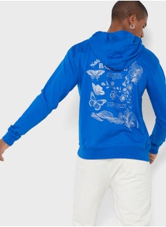 Buy Back Print Hoodie in Saudi Arabia