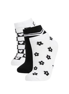 Buy Woman Low Cut Socks - 3 Pack in Egypt