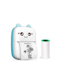 Buy Mini pocket Printer Portable, Inkless Sticker printer bluetooth Wireless mini thermal printer Compatible with iOS + Android in Egypt