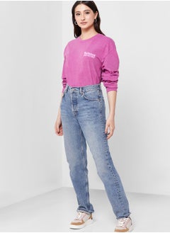 اشتري High Waist Jeans في السعودية