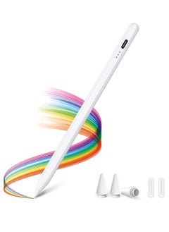 Buy Upgraded Stylus Pen, iPad Pencil, Ultra High Precision & Sensitivity, Palm Stylus  (White) in UAE