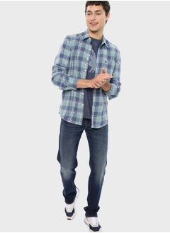 اشتري Checked Slim Fit Shirt في الامارات