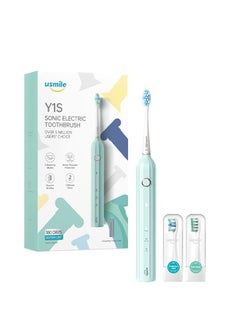 Buy USB Rechargeable Sonic Toothbrush for Adults with Smart Timer, Whitening Powered Toothbrush with Travel Case, One Charge Lasts for 6 Months in UAE