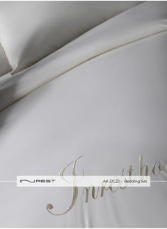 Buy London Single Duvet Set Floral (Without Filling) 100% Cotton 4 Pieces in Saudi Arabia