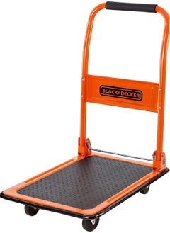 Buy Steel Platform Truck Orange/Black in Saudi Arabia