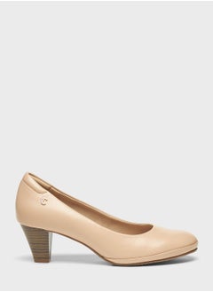 اشتري Block Heel Pumps في الامارات