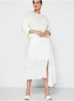 Buy Tiered Textured Skirt in Saudi Arabia