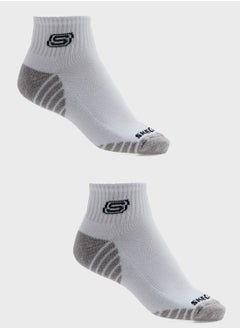 Buy 3 Pack Terry Qtr Crew Socks in UAE