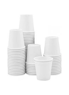 Buy Safwa White Paper Cups - 2 oz / 130 cups in Saudi Arabia