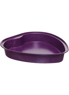 اشتري Heart Shape Granite Cake Mold Purple في مصر