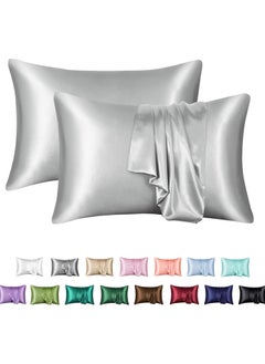 Buy Satin Envelope Pillow Case For Hair And Skin(set Of 2 ) in Egypt