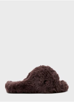 Buy Crossover Fluffy Bedroom Slipper in Saudi Arabia