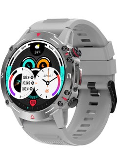 Buy 410 mAh Hulk Smartwatch For Men, AMOLED Always On Display Bluetooth Calling Waterproof Fitness Watches Compatible With Android iOS GREY in UAE
