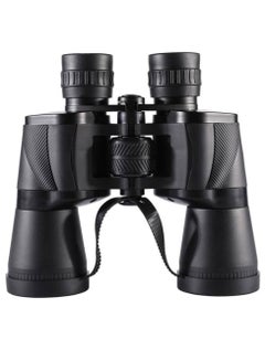 Buy 20x50 HD High-Power Professional Waterproof with Low Light Night Vision Binocular Black in UAE