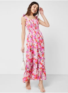 Buy Floral Printed Dress in Saudi Arabia