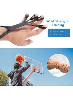 Buy Multi-use Silicone Hand Grip Strengthener More than 3 Kinds of Strength Finger Exercise Rehabilitation Training Pain Relief in Egypt