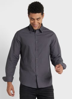 Buy Long Sleeve Poplin Shirt in UAE