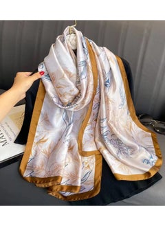 Buy Spring and summer fashion print shawls Women's beach scarves in Saudi Arabia