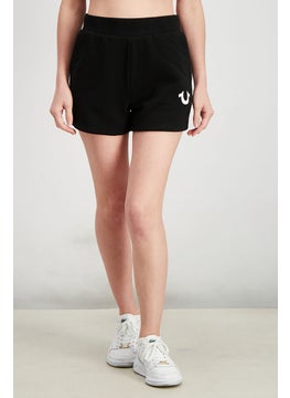 Buy Women Regular Fit Training Shorts, Black in Saudi Arabia