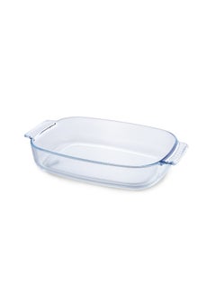 اشتري Yuka Glass Baking Dish 34.4X22.3X6.1Cm - Clear في الامارات