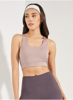 اشتري Dual Tear Drop Back Detail Sports Bra في السعودية