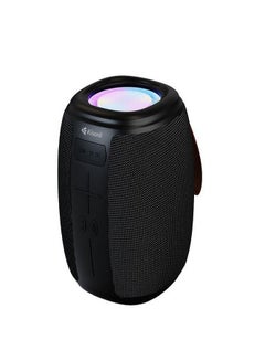 Buy Q16 Kisonli bluetooth speaker rgb battery round speaker in UAE