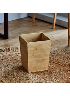 اشتري Natura Bamboo Dustbin 20 x 25 x 20 cm في السعودية