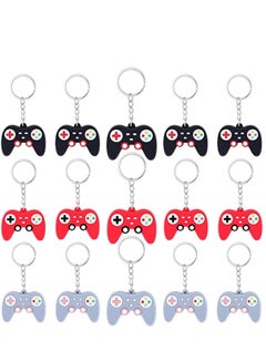 Buy Keychains Video Game Controller Keychains Game Controller Handle Key Ring Pendant Charms for Video Game Party Favors Birthday Baby Shower Gifts 3 Colors 15 Pieces in Saudi Arabia