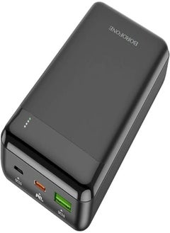 Buy Borofone Bj19A Incredible Power Bank 20000Mah, Pd20W, Qc3.0, Its Versatility Makes It An Excellent Option For Charging Multiple Devices - Black in Egypt