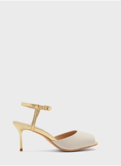 Buy Peeptoe Ankle Strap Pump in UAE