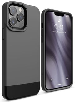 Buy Glide for iPhone 13 Pro MAX Case Cover - Dark Grey Black in UAE