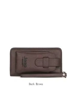 Buy Handbag for men, genuine leather long wallet, high-end hidden wallet, mobile phone bag in Saudi Arabia