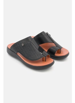 اشتري Men Slip On Sandals, Black Combo في الامارات