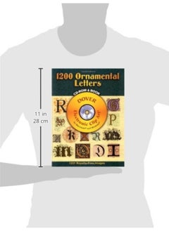 اشتري Dover 1200 Ornamental Letters في الامارات