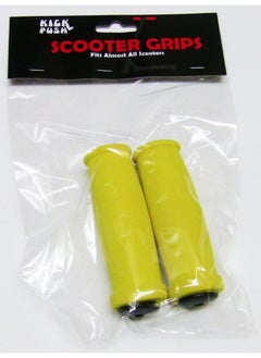 Buy Kick Push Scooter Handle Grips, Yellow in UAE