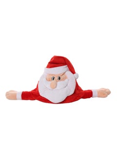 اشتري Christmas Santa Hat, Red, White & Beige - 22 cms في الامارات