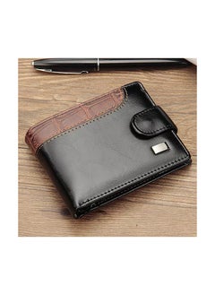 اشتري Leather Wallet Black في الامارات