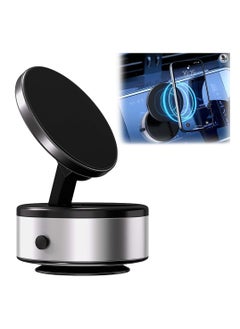 Buy 360° Rotating Magnetic Car Phone Holder , Hands-Free Car Mount with Strong Magnet , Electric Suction Base for Dash & Windshield , Compatible with Car , Gym , Kitchen , Magnetic car phone holder in Saudi Arabia