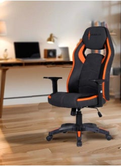 Buy Gladiator Pro Racing Style Gaming Chair with Premium PU Leather Ergonmic Cushion and Adjustable Backrest for Ultimate Gaming Comfort 128.5 x 65.5cm in Saudi Arabia