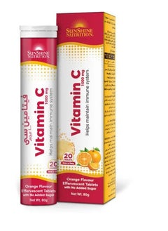 اشتري Vit C 1000Mg Orange Flav Efferv 20 Tablets في الامارات