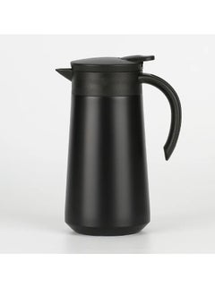 Buy steel thermos for Tea and Coffee 800 ml black in Saudi Arabia