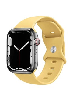 Buy Strap Silicone Band For Apple Watch 49mm / 45mm / 44mm / 42mm Series 1/2/3/4/5/6/7/8/SE Replacement Strap Wristband Bracelet Compatible with 49 mm / 45 mm/ 44 mm / 42 mm in Egypt