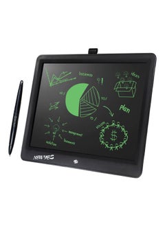 اشتري 2-Piece Professional Drawing Graphic Tablet With Stylus Black في السعودية