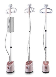 Buy Oasisgalore Standing Clothes Steamer with Integrated Ironing Board Adjustable Height for Home Use Bedroom Office in UAE