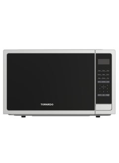 Buy Tornado 42 Liters Digital Microwave Oven 3 in 1 with Grill function 10 Power Levels, 1000W, Touch Control panel, Child-Safety-Lock, Defrost Function, 8 Auto cooking function, Silver, TWDG-42-S-E in UAE