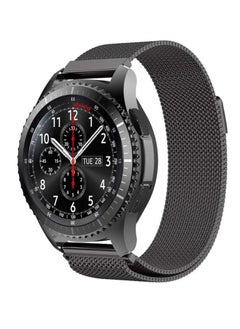 اشتري 20mm Magnetic Band Compatible with Samsung Galaxy Watch 6 5 4 40mm 44mm/Watch 5 Pro 45mm/Watch 4 6 Classic 42mm 43mm 46mm 47mm Stainless Steel Watch Band by Ten Tech – black في مصر