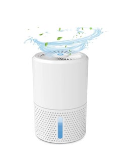 اشتري Dehumidifier for Home Basement,  Dehumidifiers for Bedroom Bathroom Small Quiet Portable Air Dehumidifiers with 900ml Water Tank في الامارات